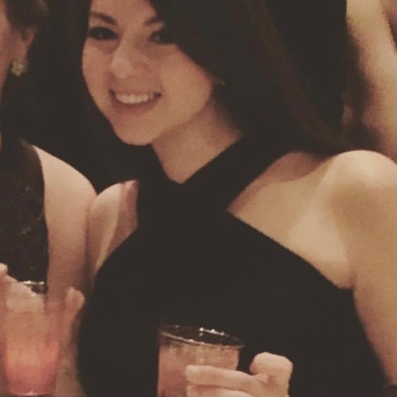 Adriana Papel Black Floor Length Gown - Picture 4 of 4